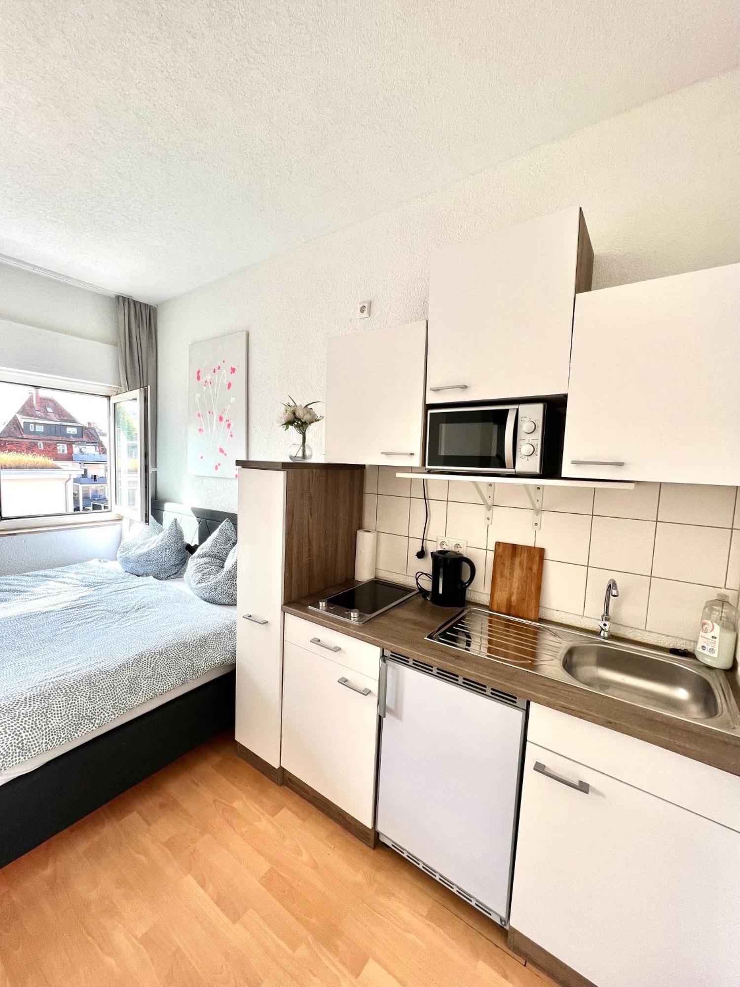 Budget City Appartement Kueche,Bad, Parken Im Zentrum Von Ravensburg Exterior foto
